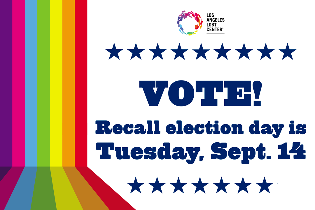 Vote! Election day is Tuesday, September 14