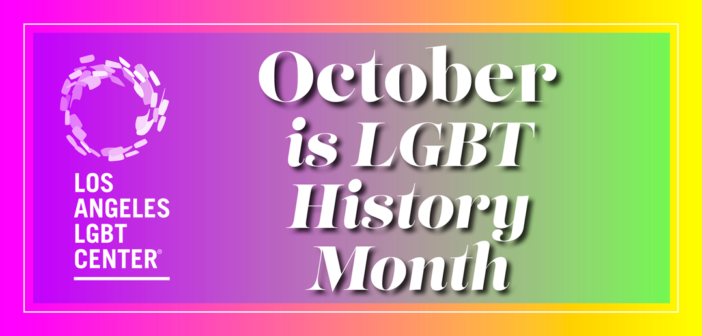 October is LGBT History Month