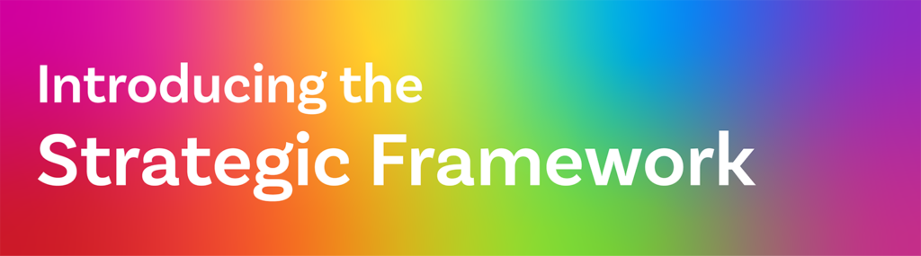 Introducing the Strategic Framework
